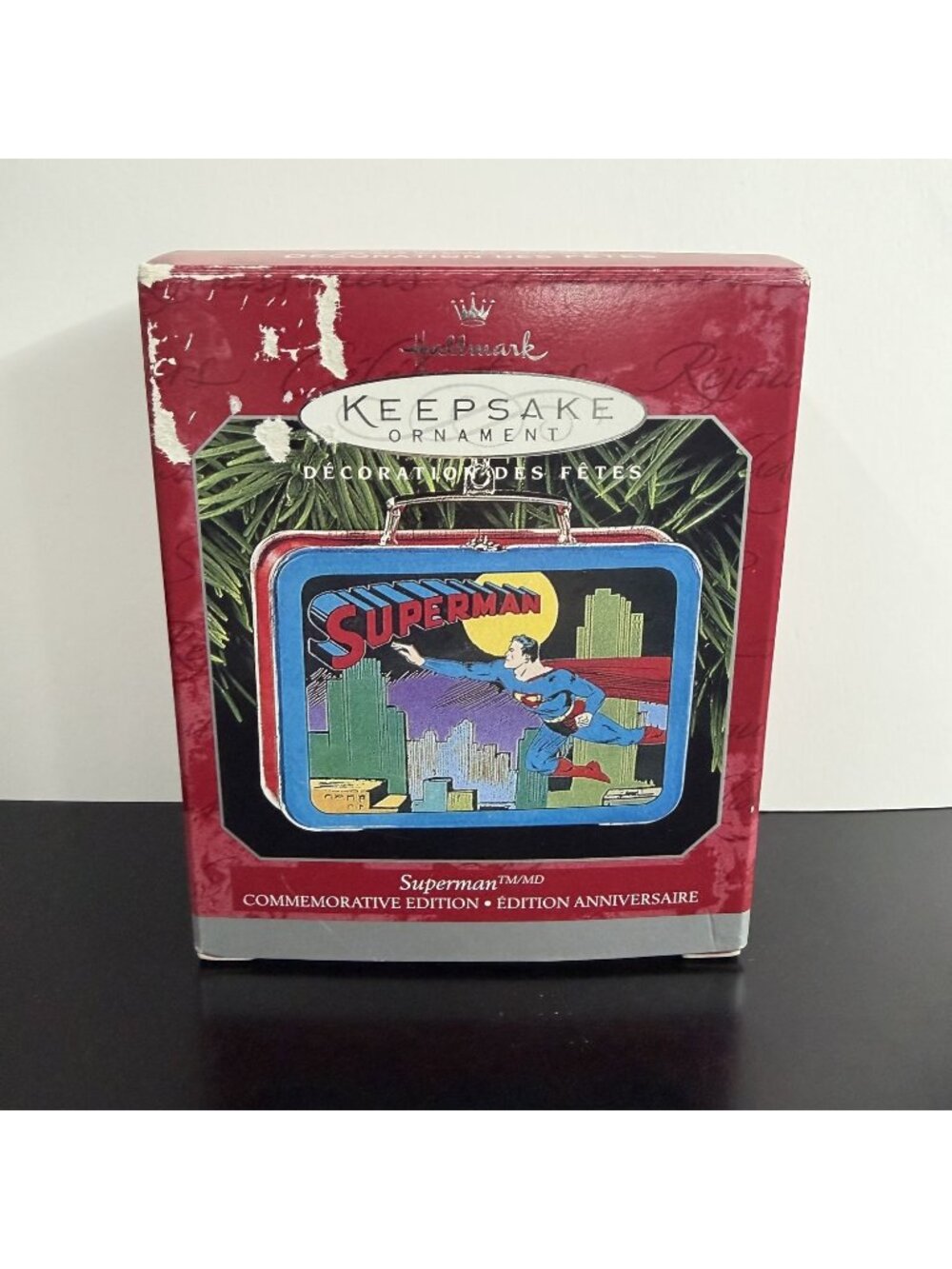 Hallmark Keepsake Superman Lunchbox Commemorative Edition 1998 DC Comics
